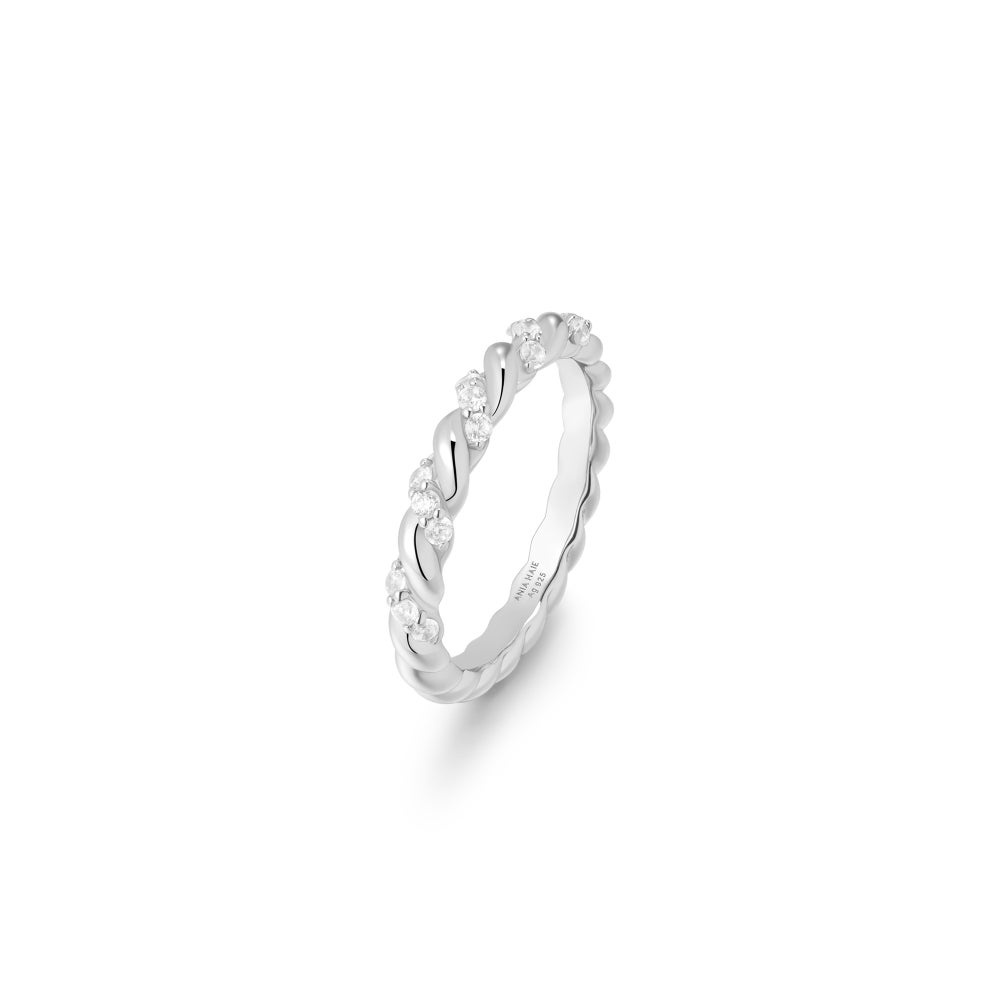 Ania Haie Sparkle Twisted Ring