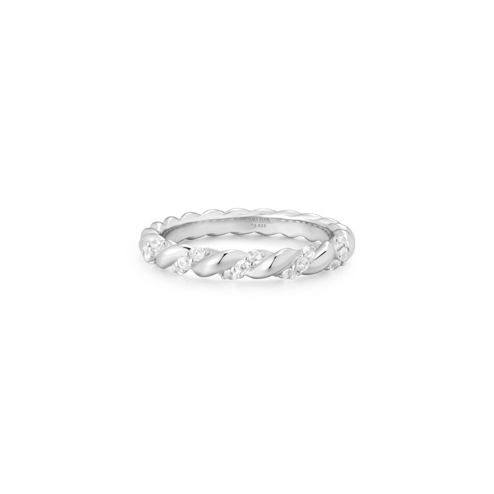 Ania Haie Sparkle Twisted Ring