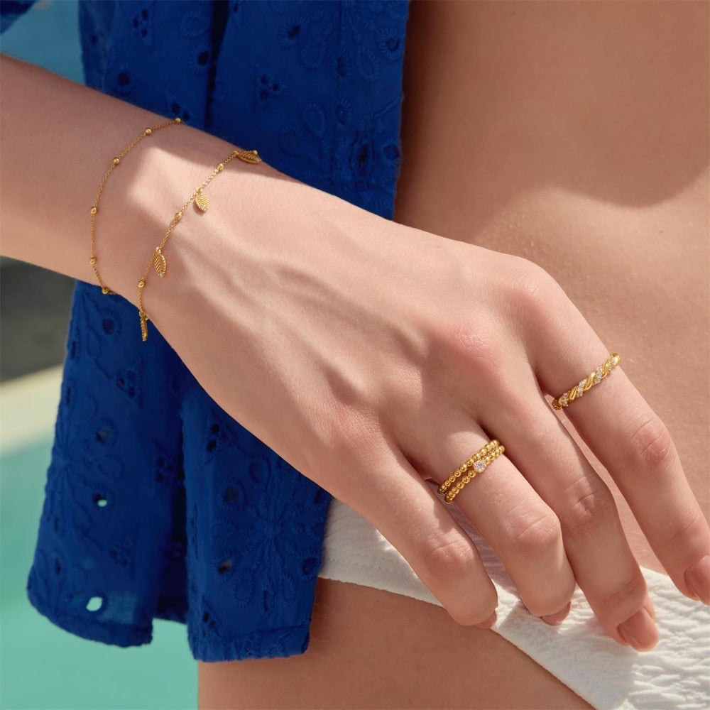 Ania Haie Sparkle Twisted Ring