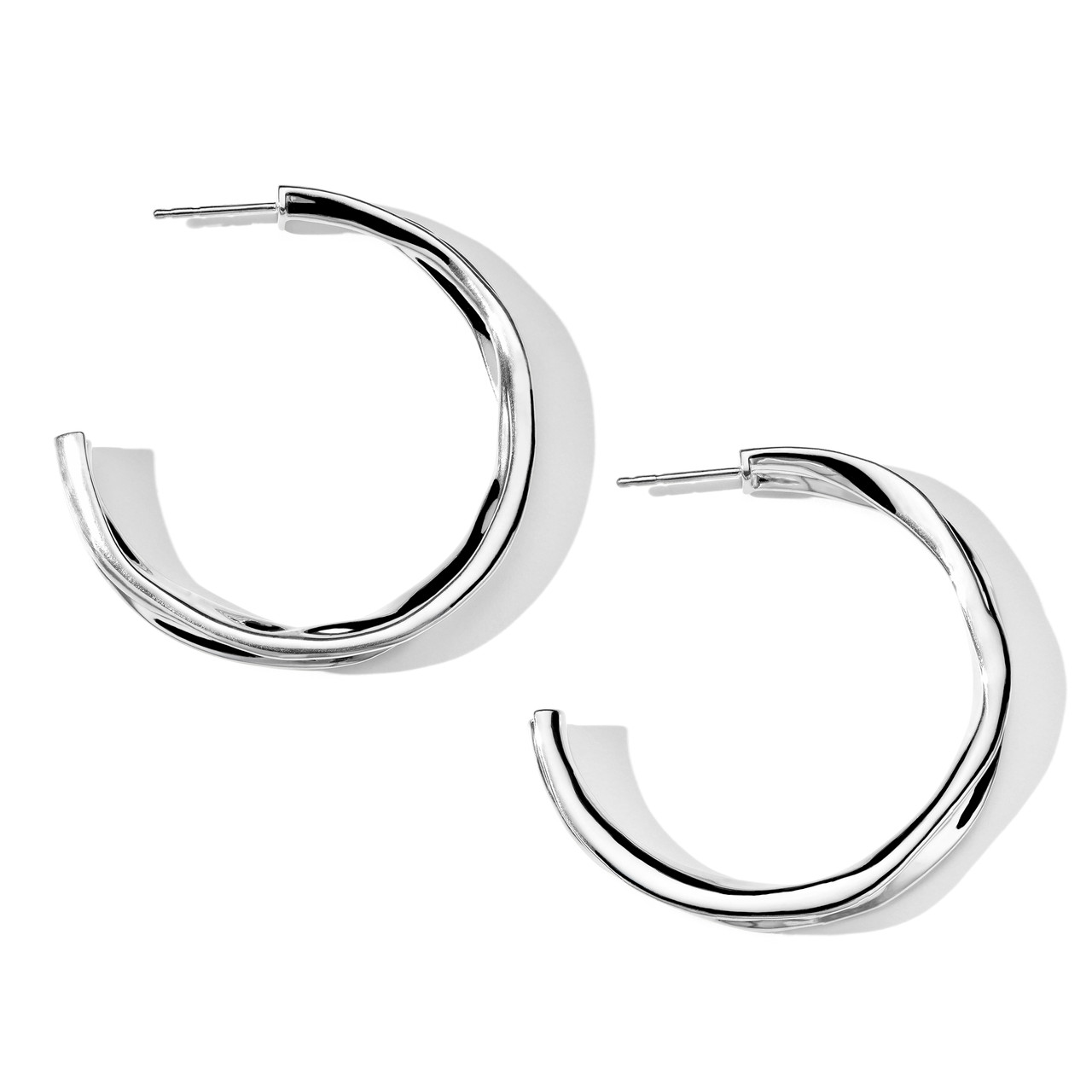 Ippolita Classico Medium Crush Hoop Earrings