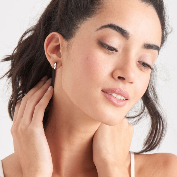 Ania Haie Luxe Huggie Hoop Earrings