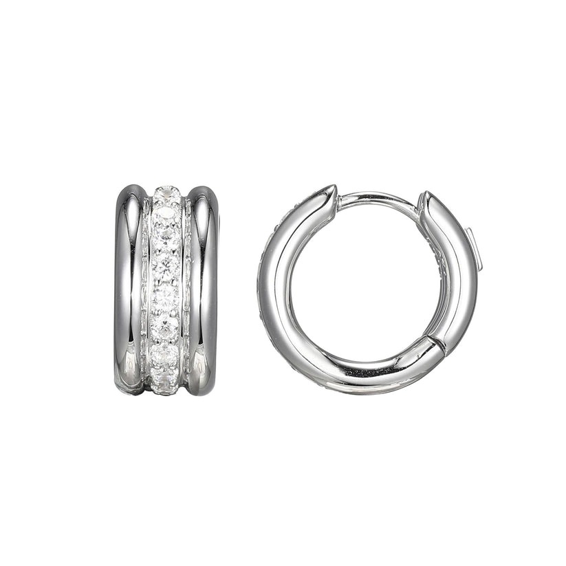 Elle Goddess 13mm Hoop Earrings