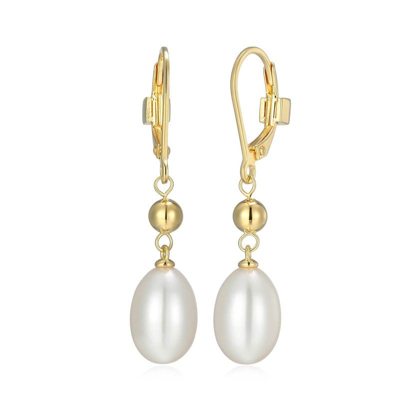 Elle Genesis Pearl Dangle Earrings