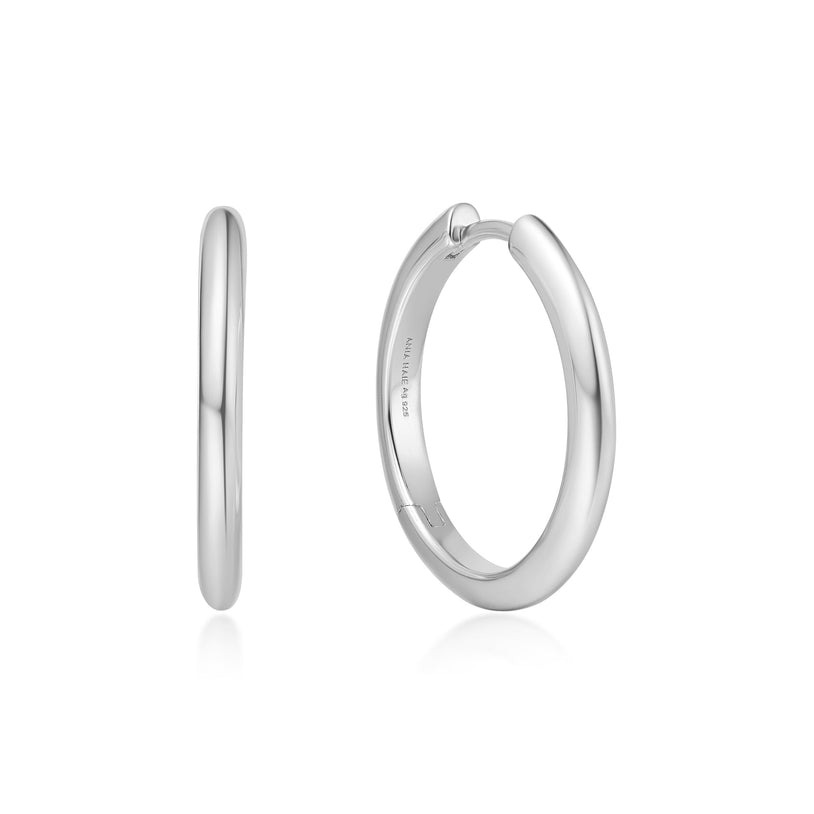 Ania Haie Vogue Maven Tube Medium Hoop Earrings