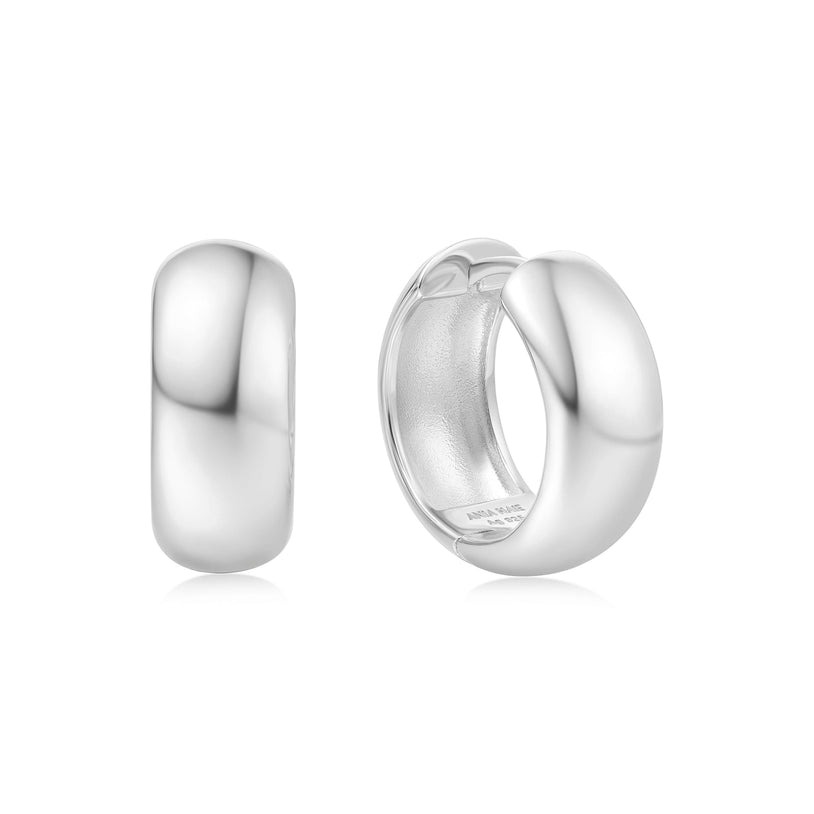 Ania Haie Sunny Sparkler Chubby Medium Huggie Hoop Earrings