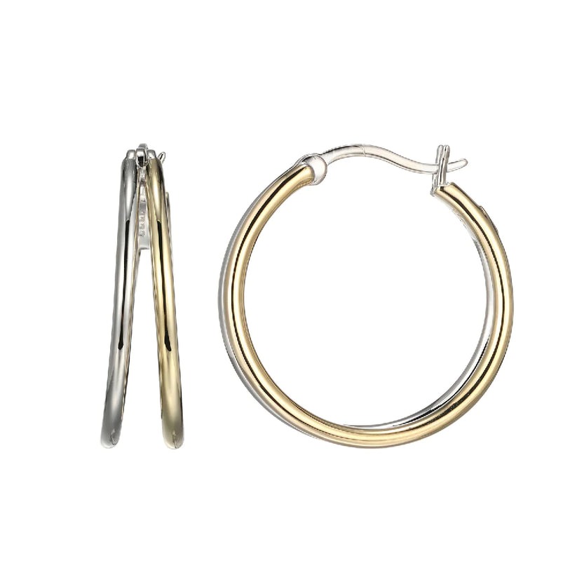 Elle Simpatico Double Hoop Earrings