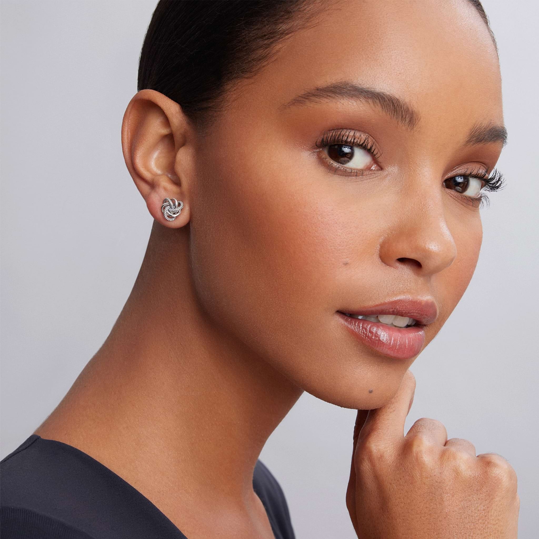 LAGOS Love Knot Stud Earrings