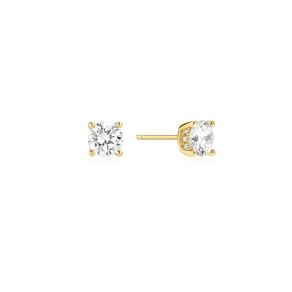 Ania Haie Just You Solitaire CZ Stud Earrings