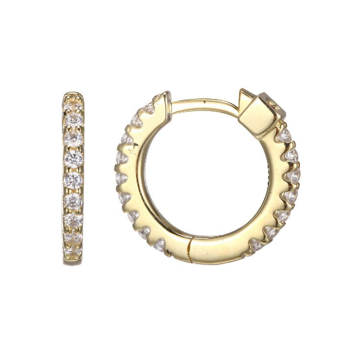 Elle Stardust Hoop Earrings