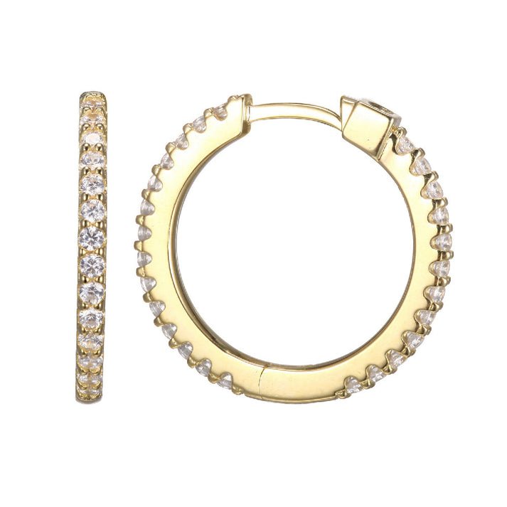 Elle Stardust Hoop Earrings