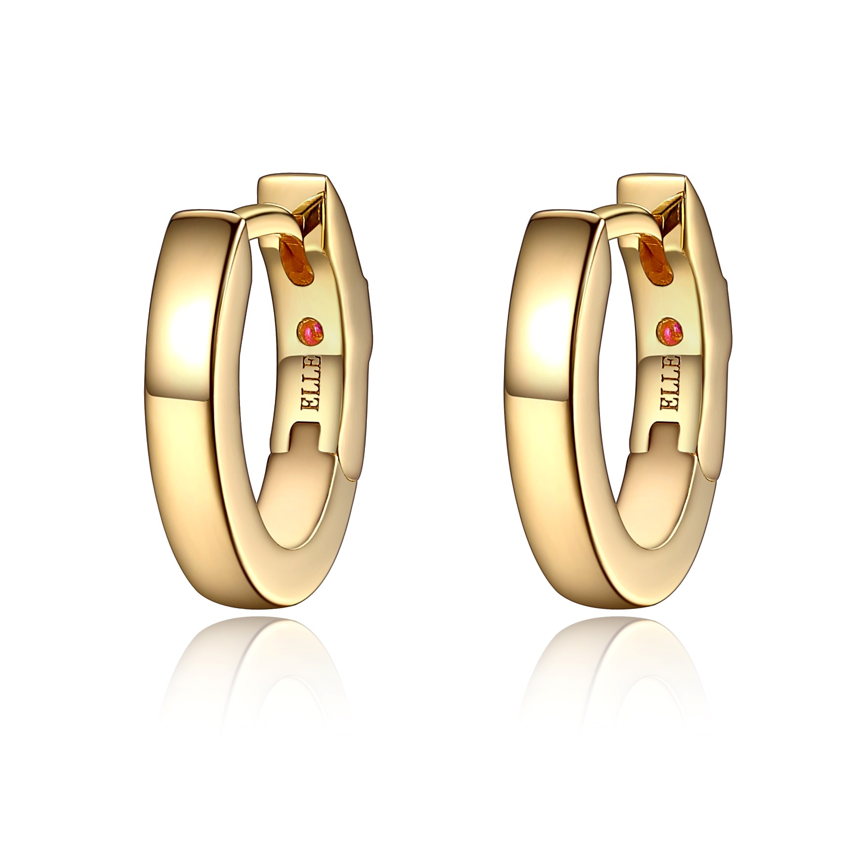 Ellie 13mm Huggie Hoop Earrings