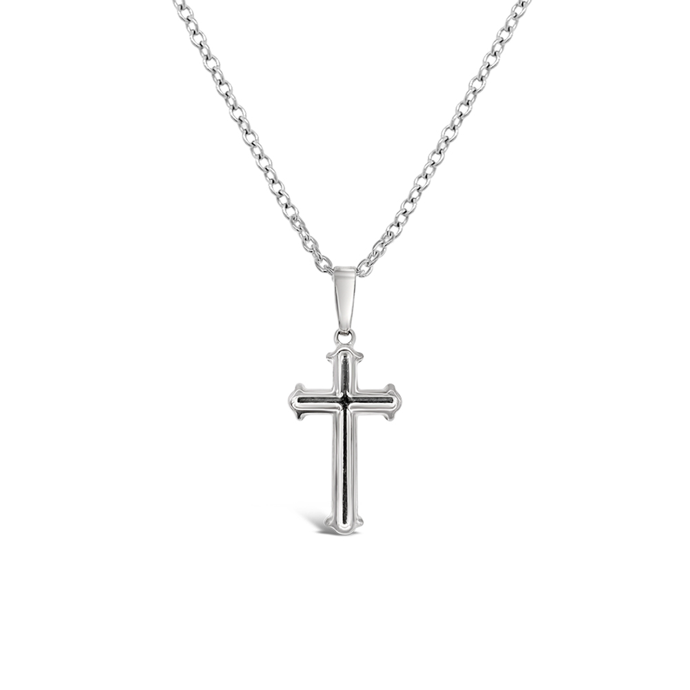 Rox By Martin Binder Thick Cross Necklace