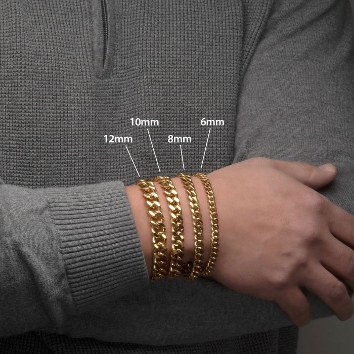 Inox 6mm Miami Cuban Chain Bracelet