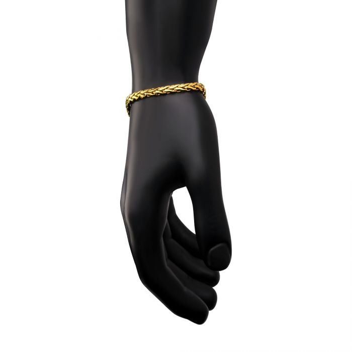 Inox 5mm Spiga Chain Bracelet