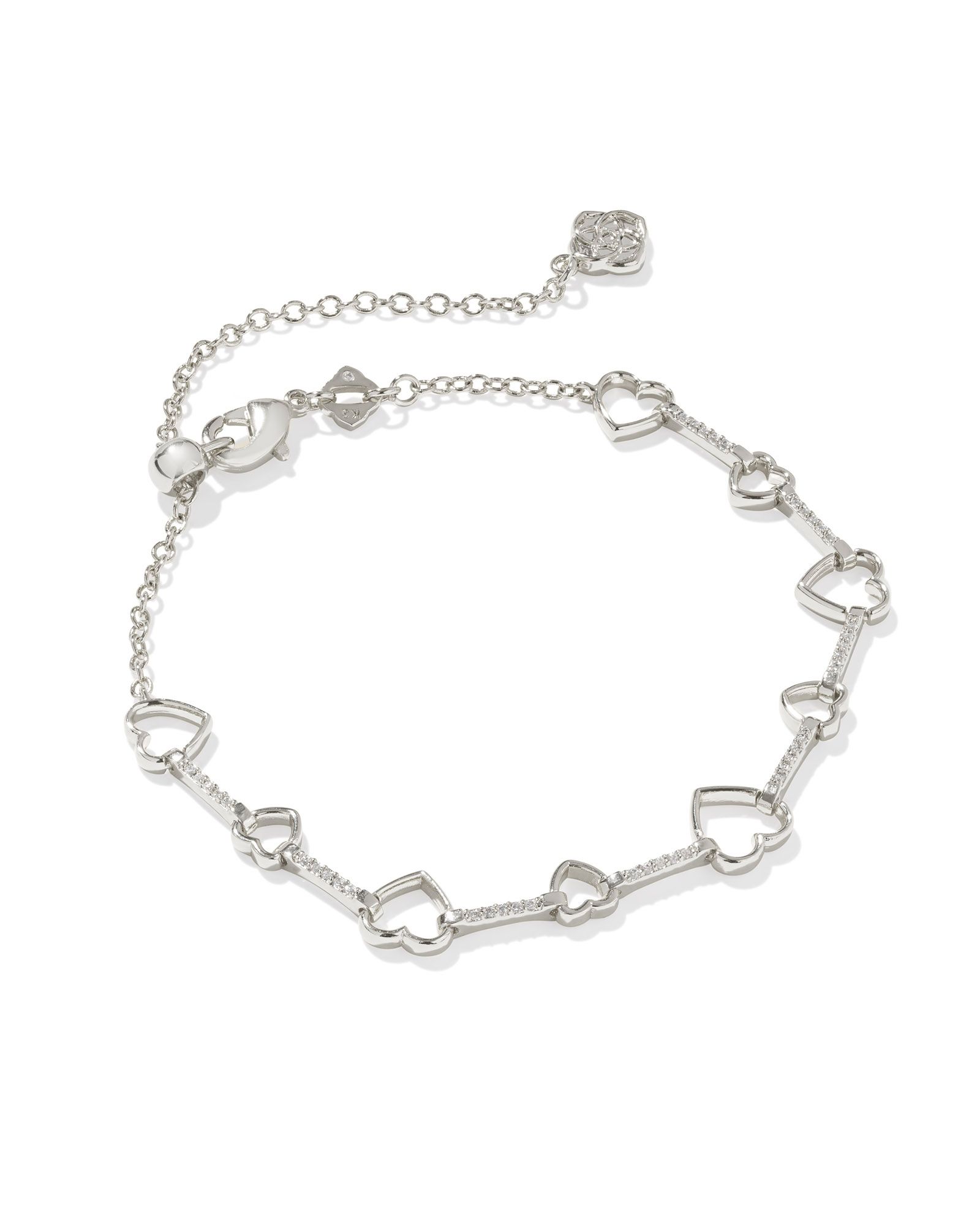 Kendra Scott Haisley Heart Delicate Chain Bracelet