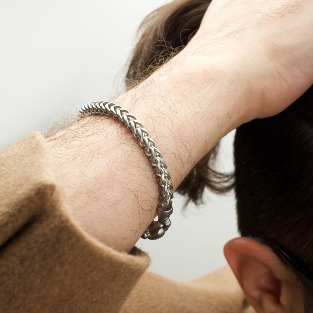 Inox 5mm Franco Chain Bracelet