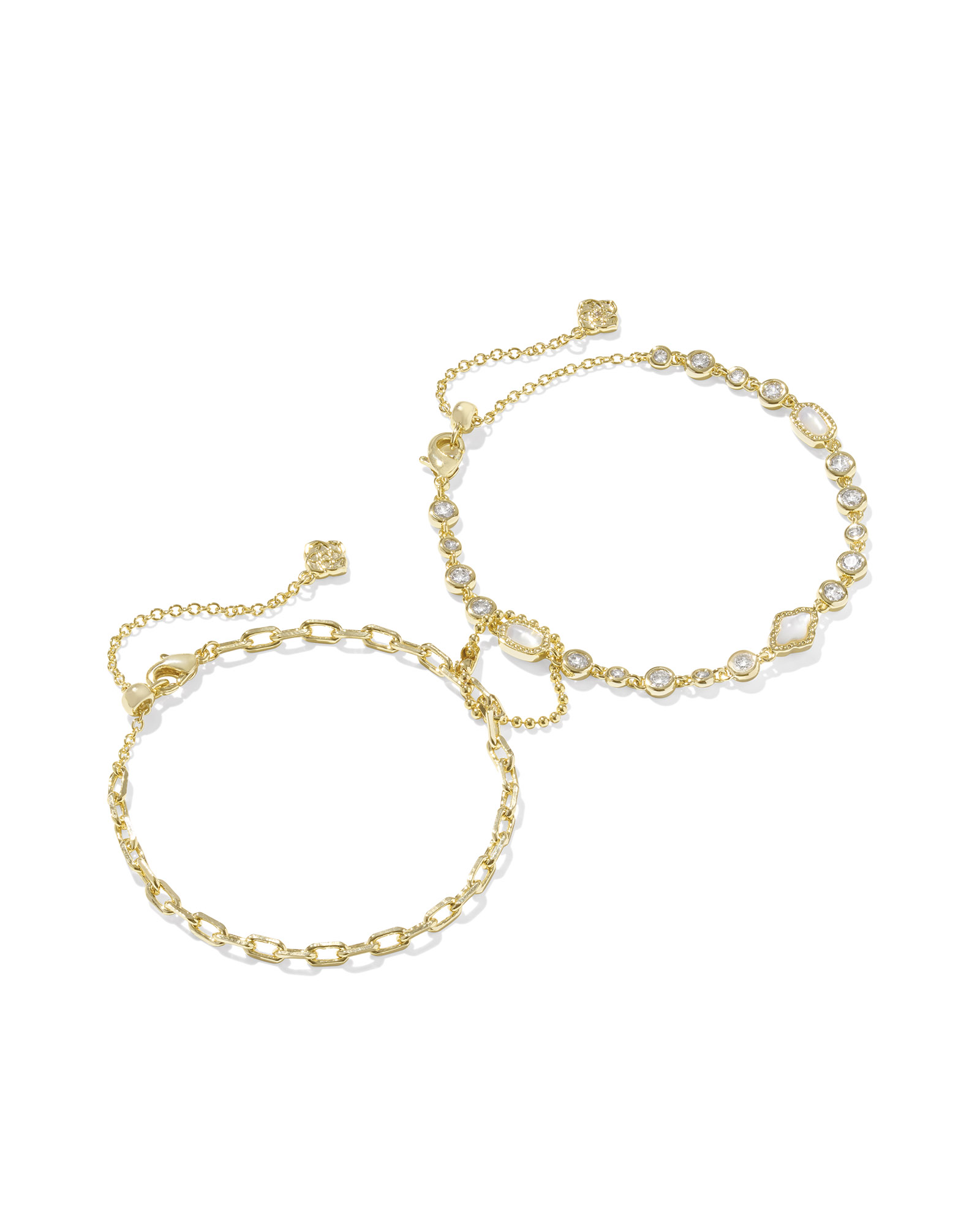 Kendra Scott Mini Elisa Abbie Set Of 2 Bracelets