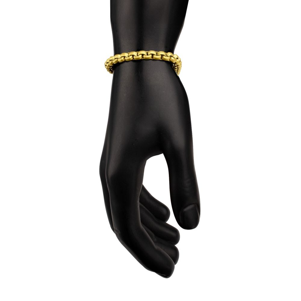 Inox 6mm Box Box Chain Bracelet
