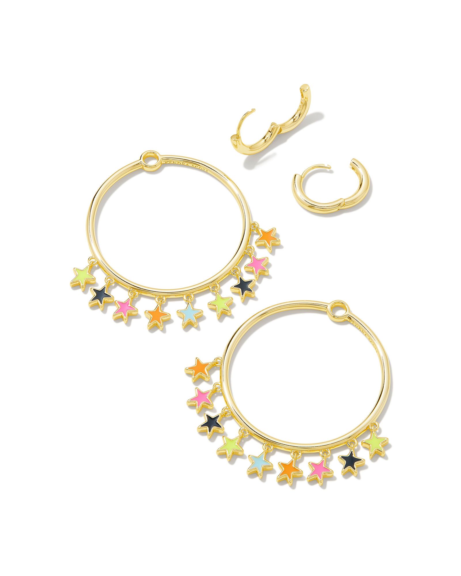 Kendra Scott Sloane Star Open Frame Earrings