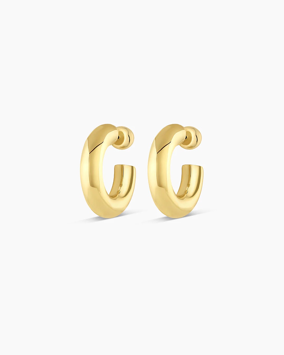 Gorjana Lou Statement Small Hoop Earrings