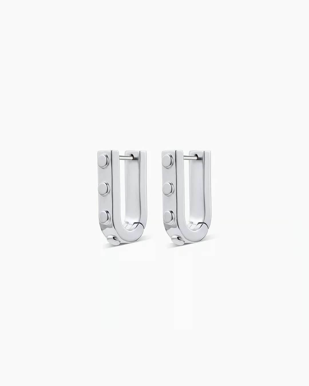 Gorjana Asher Link Hoop Earrings