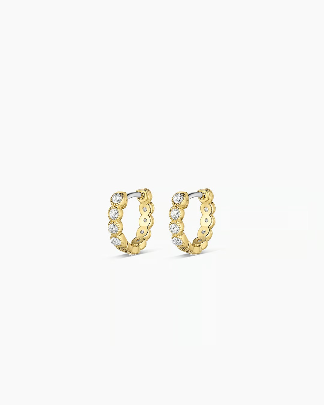 Gorjana Madison Shimmer Huggie Earrings