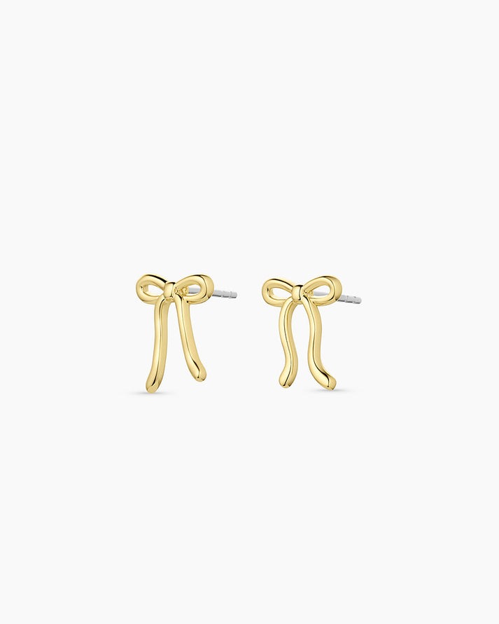 Gorjana Bow Charm Earrings