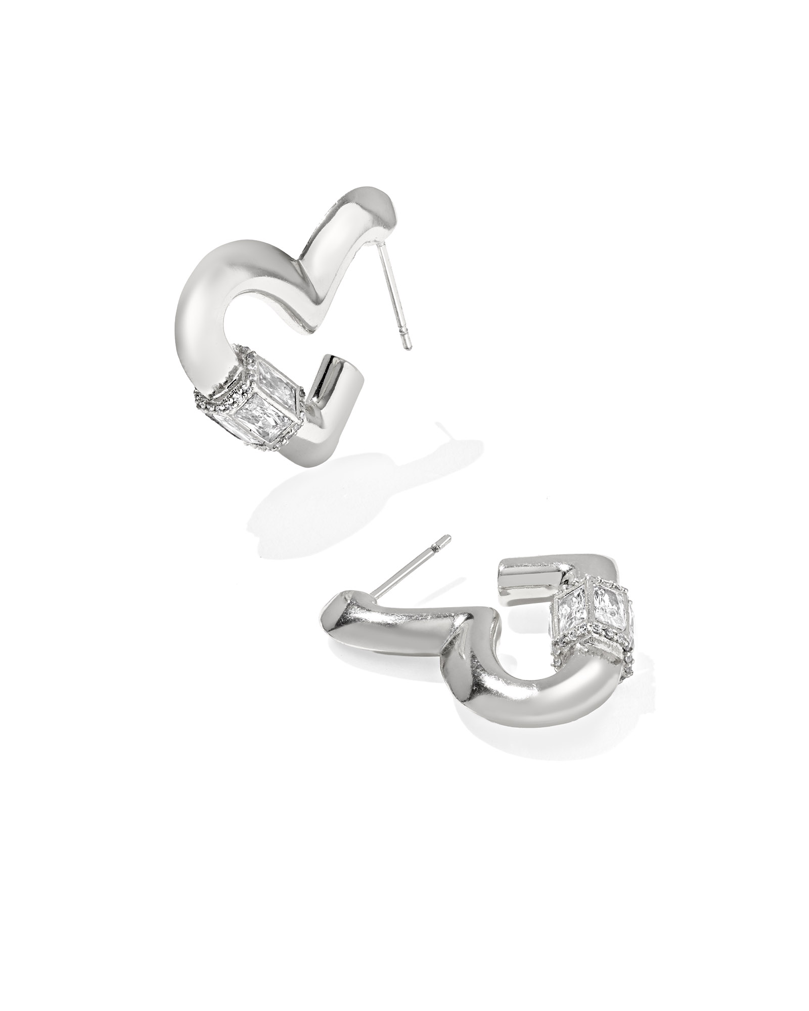 Kendra Scott Emery Heart Hoop Earrings