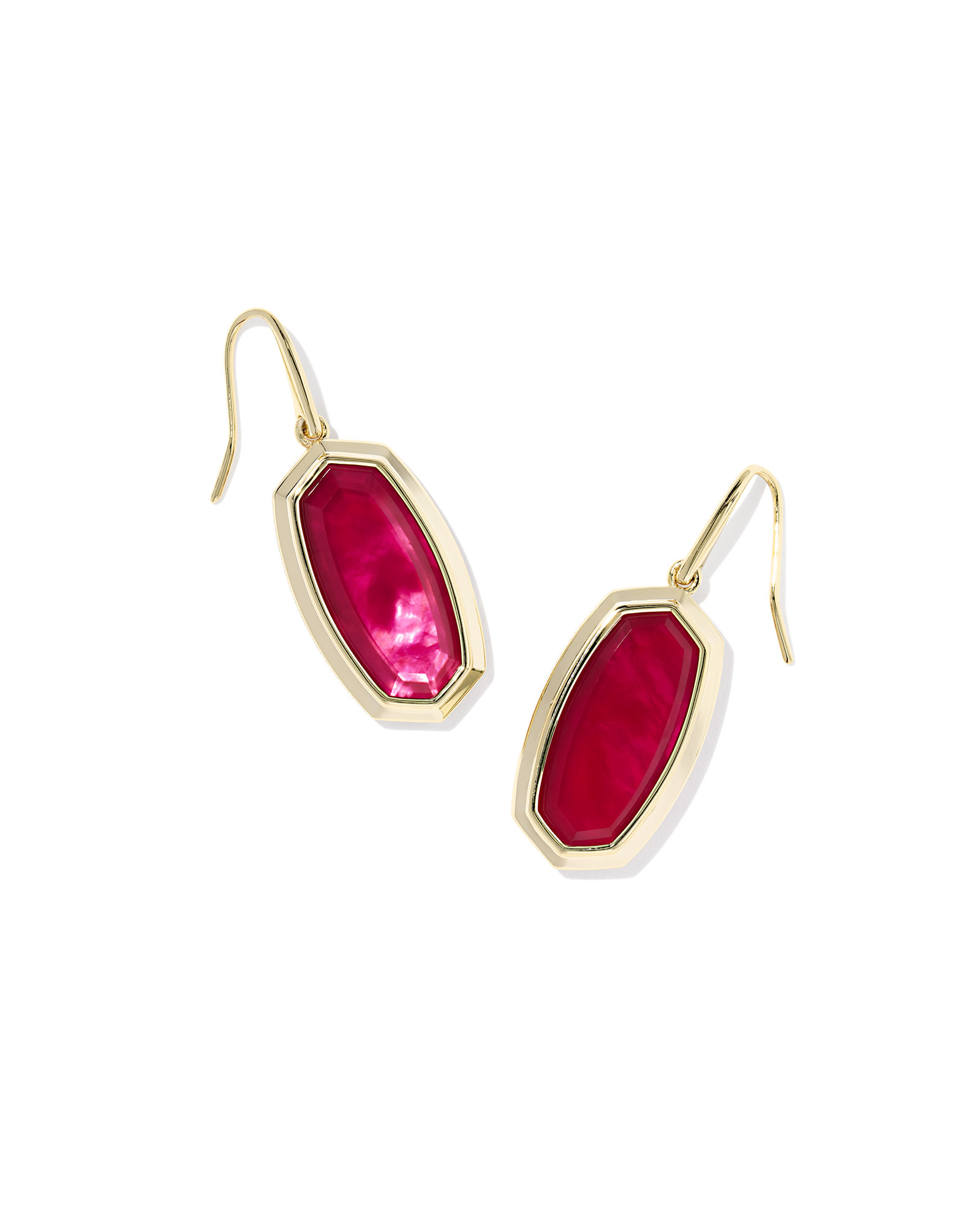 Kendra Scott Dani Bezel Drop Earrings 001-665-02499