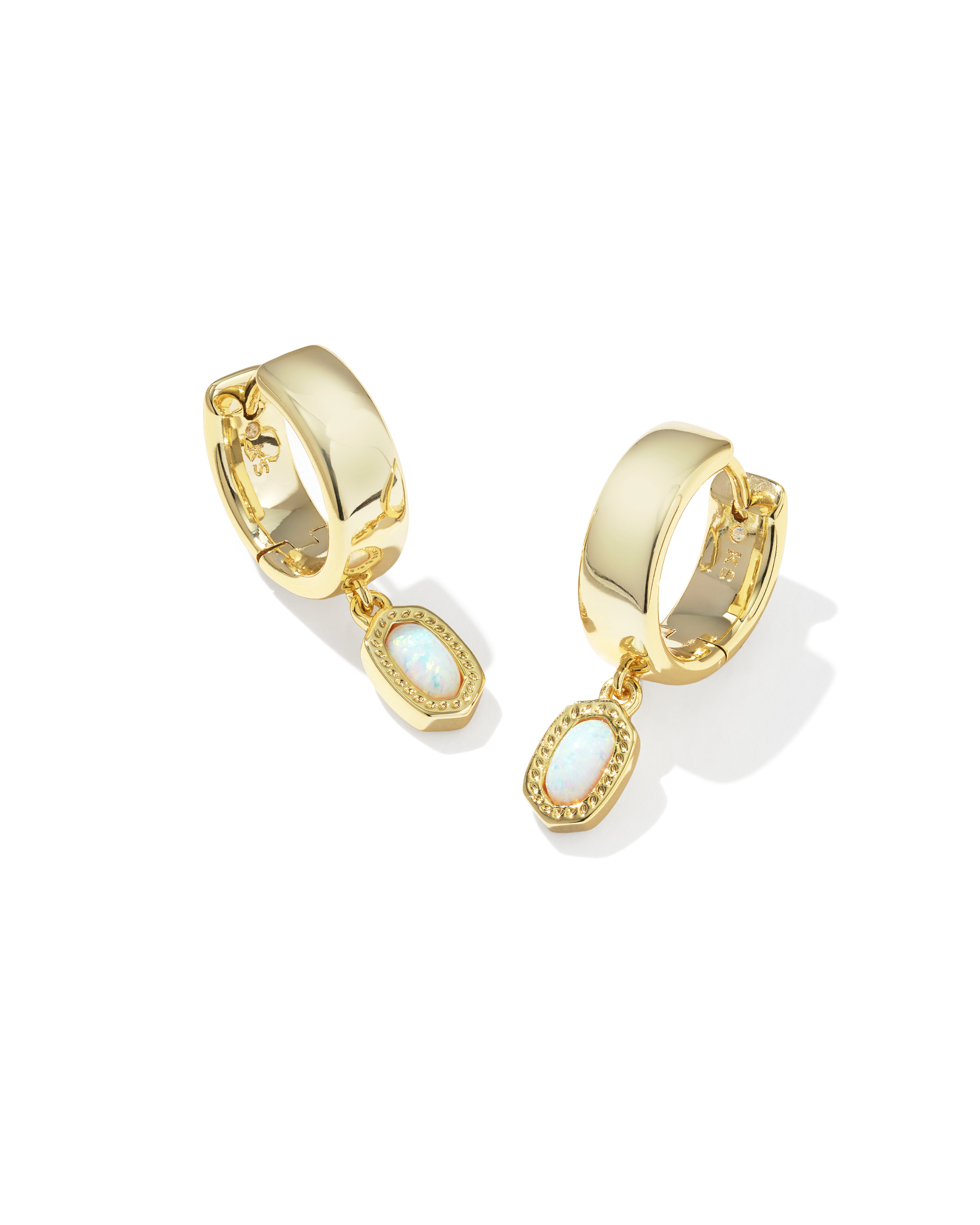 Kendra Scott Mini Ellie Wide Huggie Earrings
