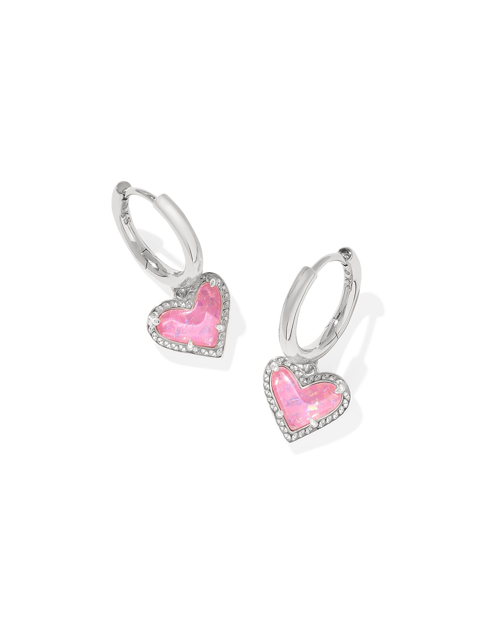 Kendra Scott Ari Heart Huggie Earrings