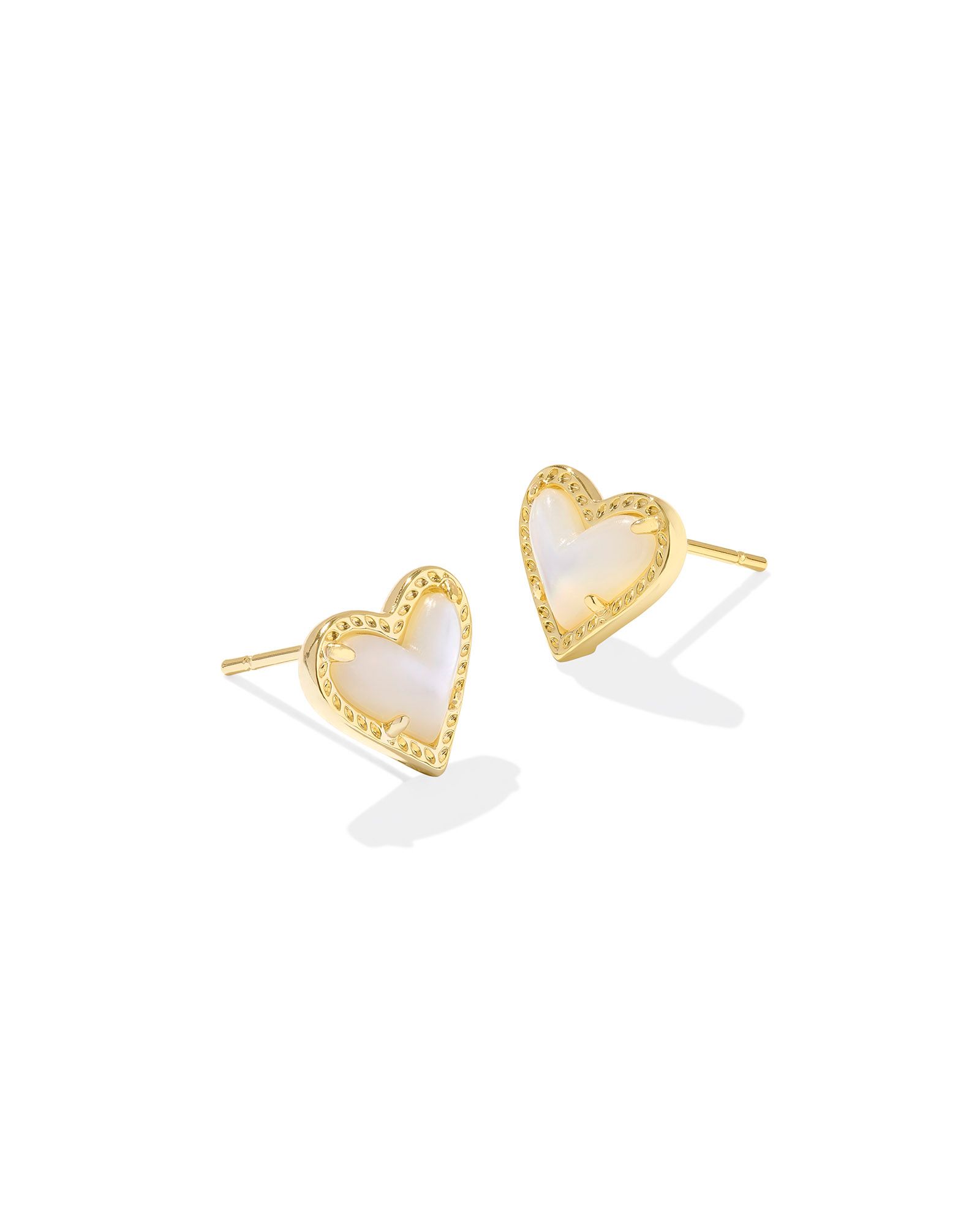 Kendra Scott Ari Heart Delicate Stud Earrings