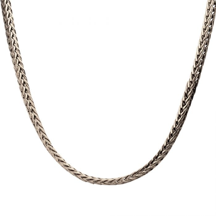 Inox 6mm Spiga Chain Necklace