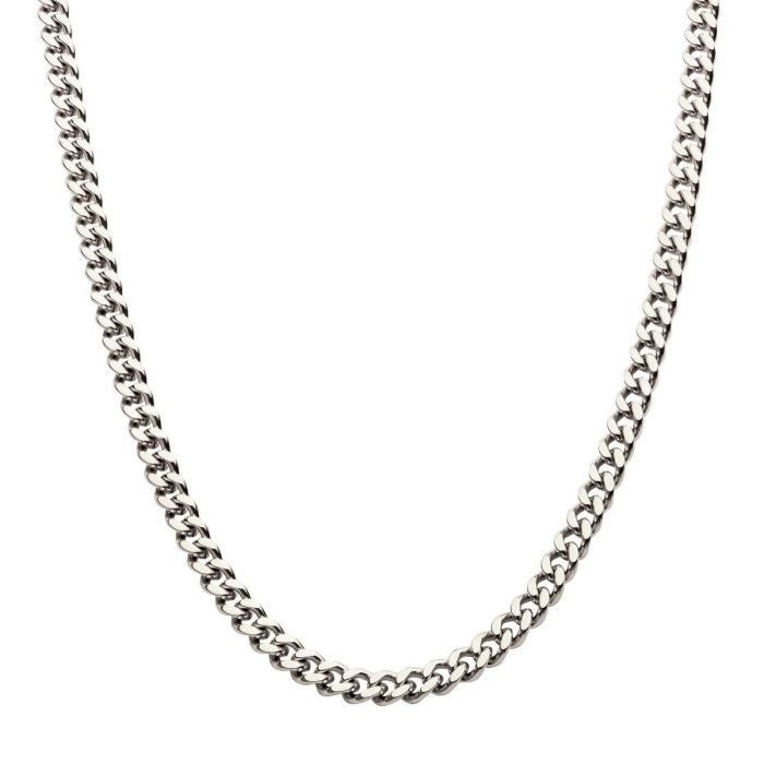 Inox 6mm Miami Cuban 24 Inch Chain