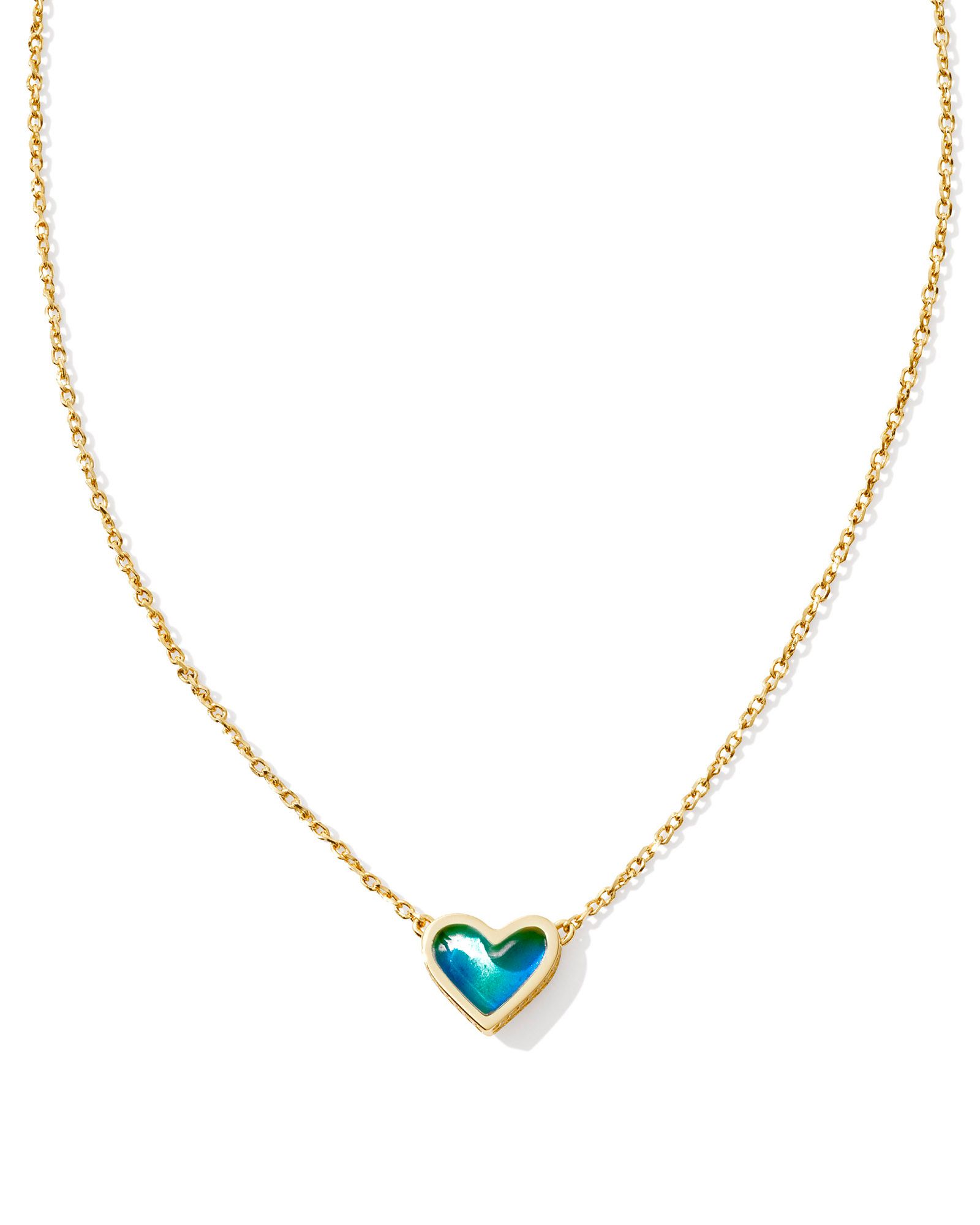 Kendra Scott Framed Ari Heart Short Pendant Necklace