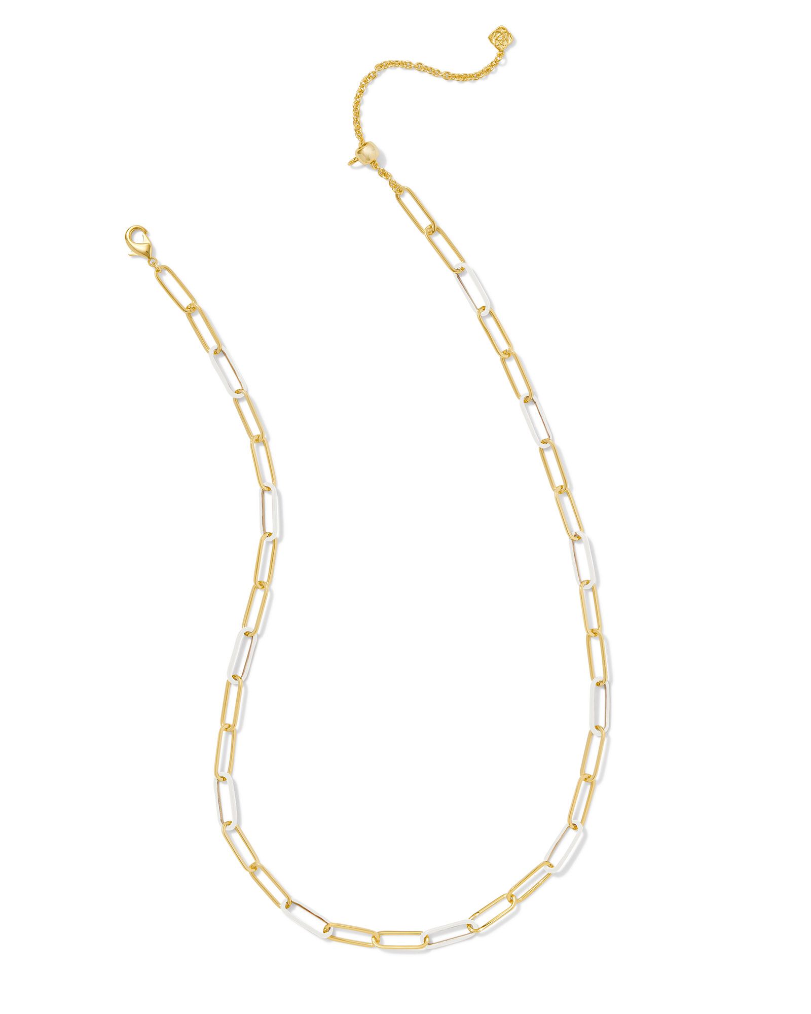 Kendra Scott Ainsley Convertible Paperclip Chain Necklace