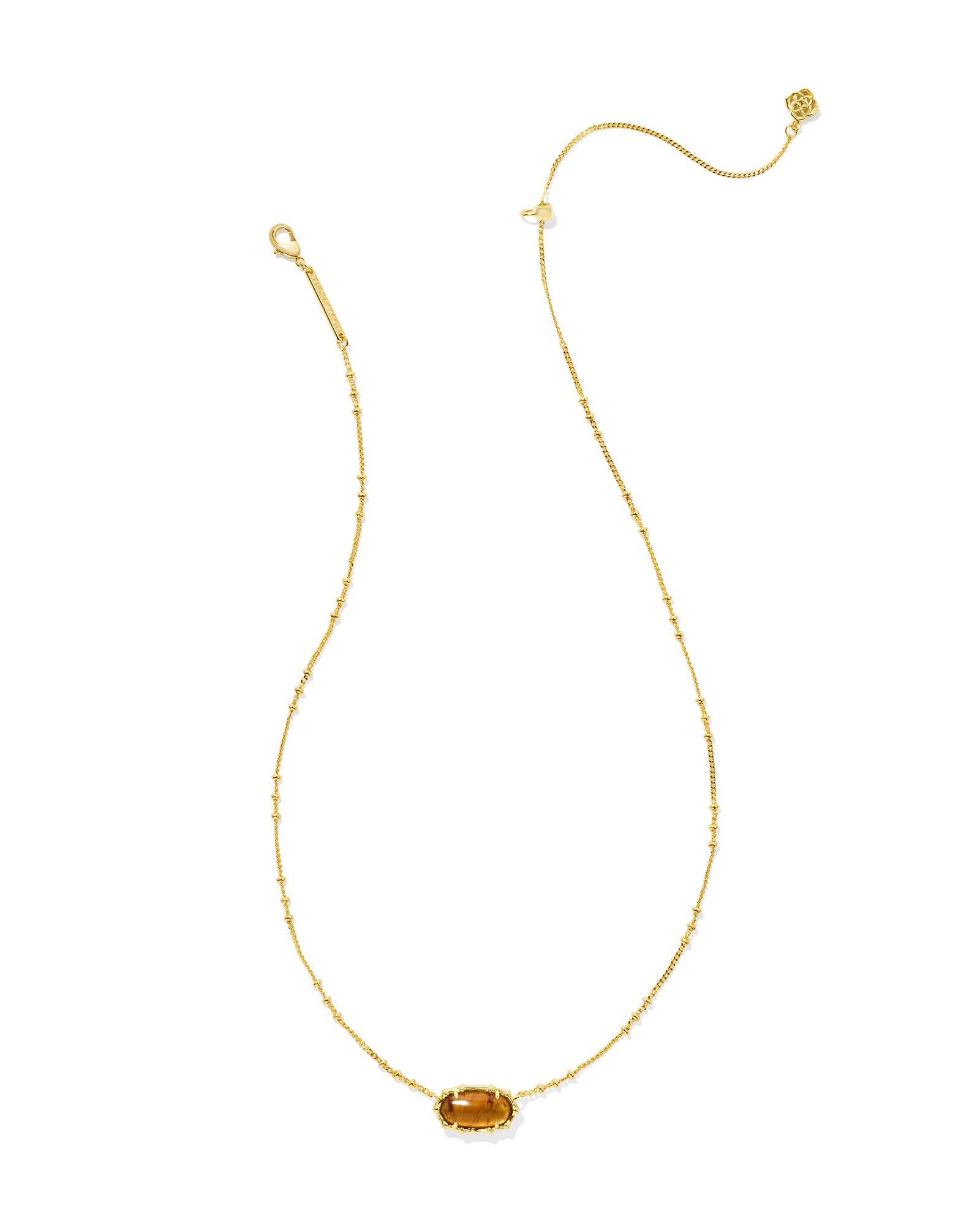 Kendra Scott Elisa Bamboo Frame Short Necklace