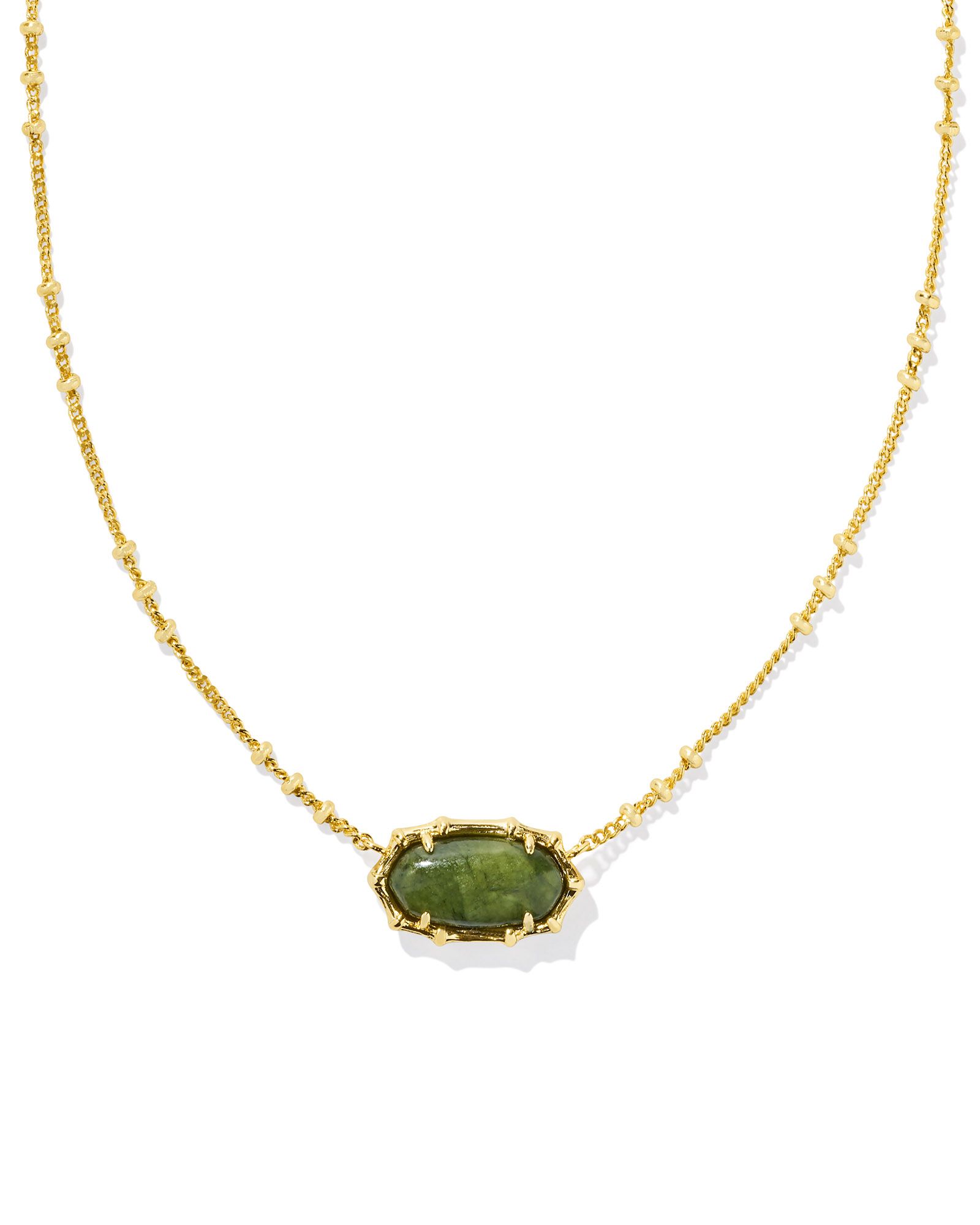 Kendra Scott Elisa Bamboo Frame Short Necklace
