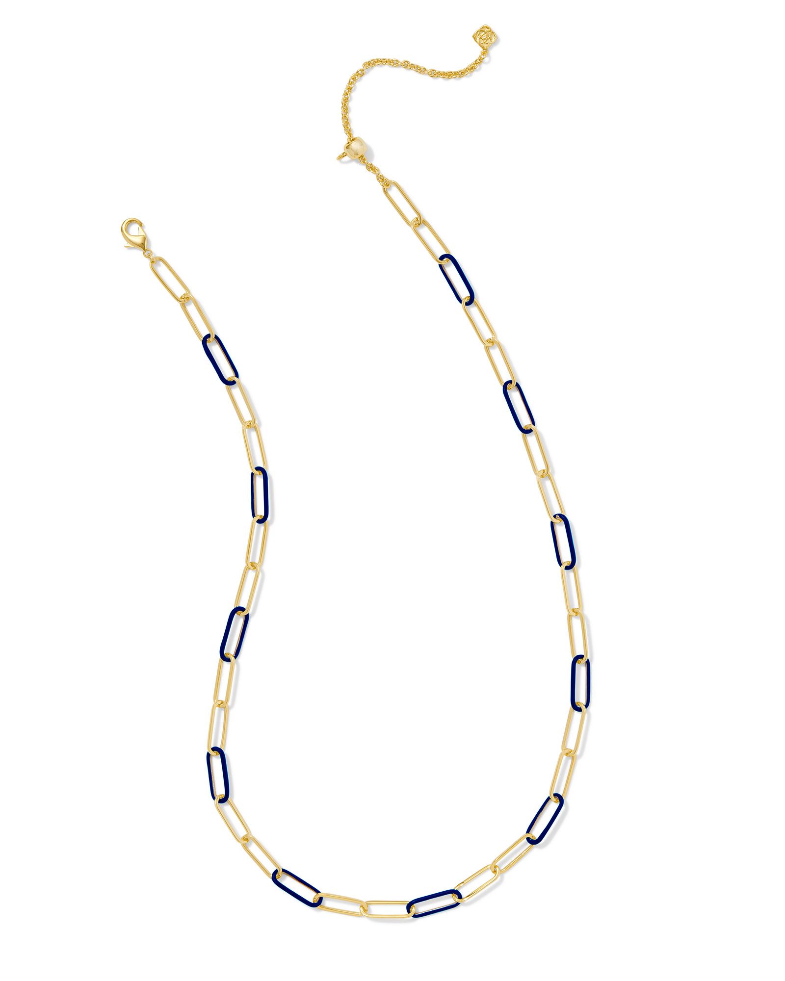 Kendra Scott Ainsley Convertible Paperclip Chain Necklace