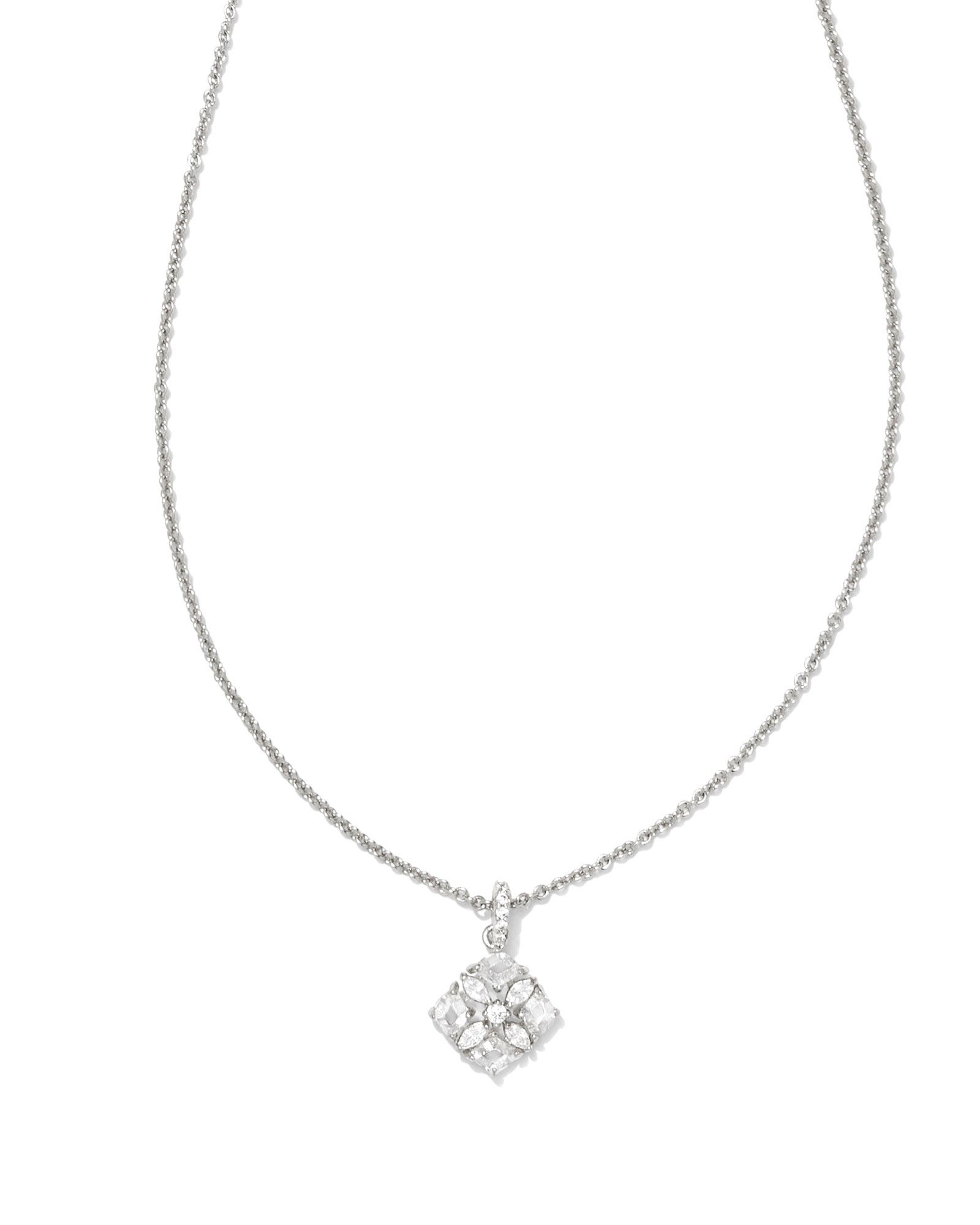 Kendra Scott Dira Crystal Short Pendant Necklace