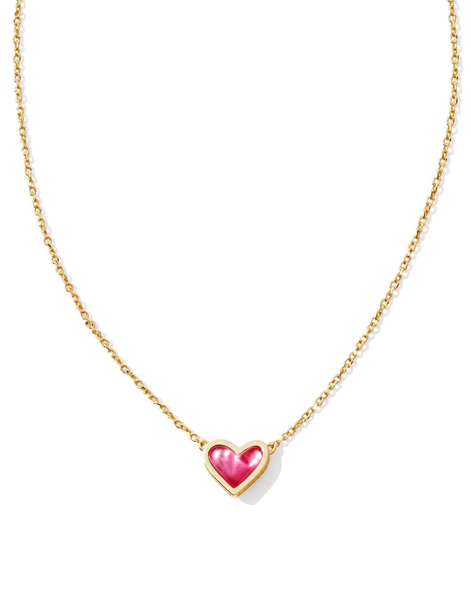 Kendra Scott Framed Ari Heart Short Pendant Necklace