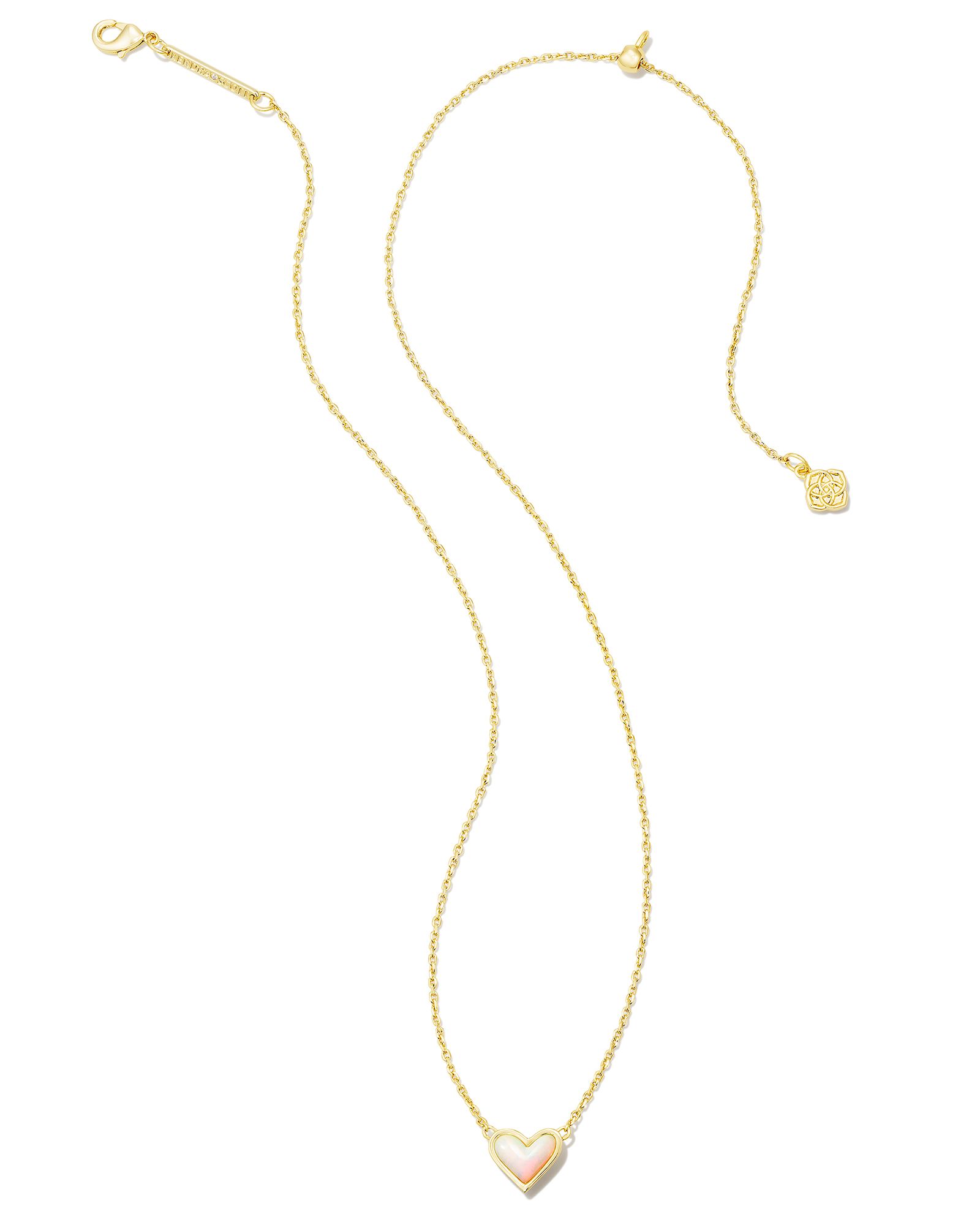 Kendra Scott Framed Ari Heart Pendant Necklace