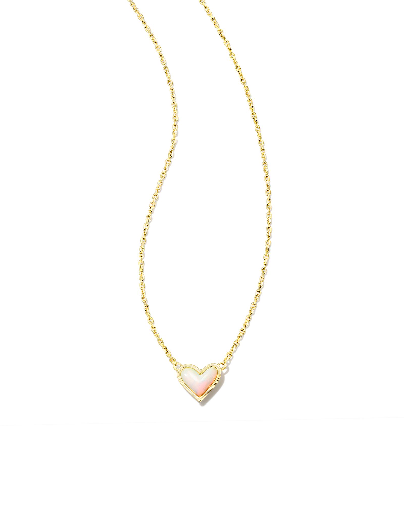 Kendra Scott Framed Ari Heart Pendant Necklace