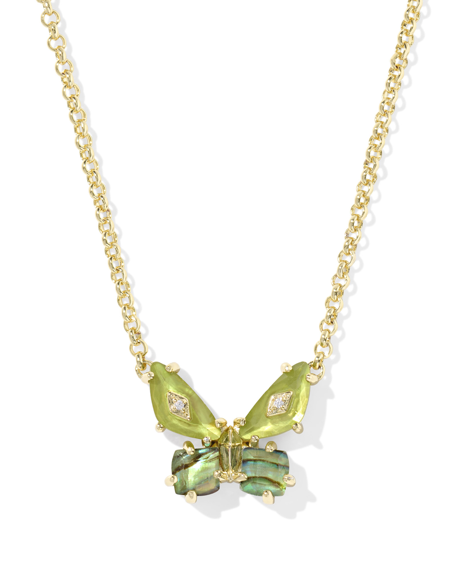 Kendra Scott Bianca Butterfly Short Pendant Necklace