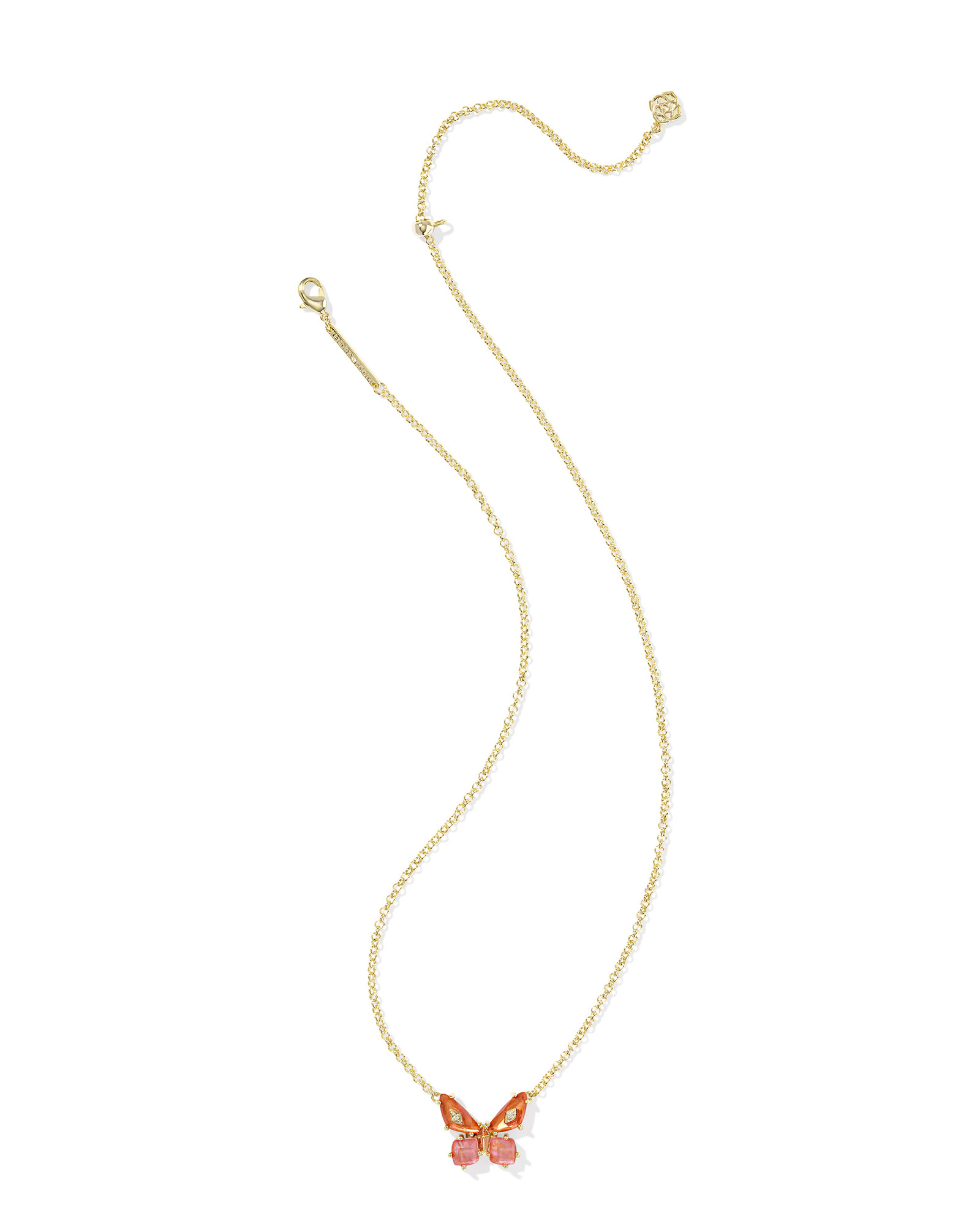Kendra Scott Bianca Butterfly Short Pendant Necklace