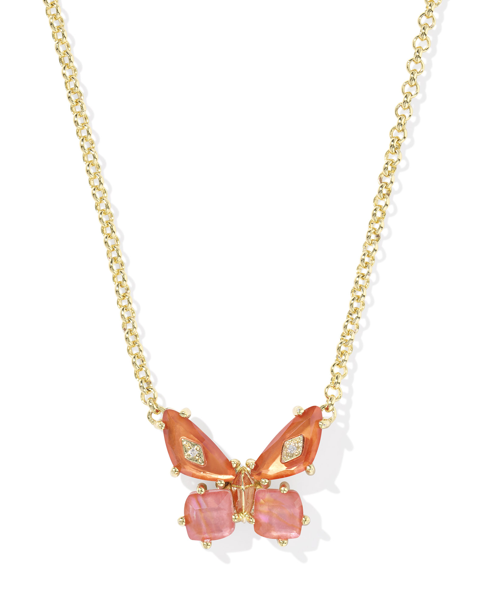 Kendra Scott Bianca Butterfly Short Pendant Necklace