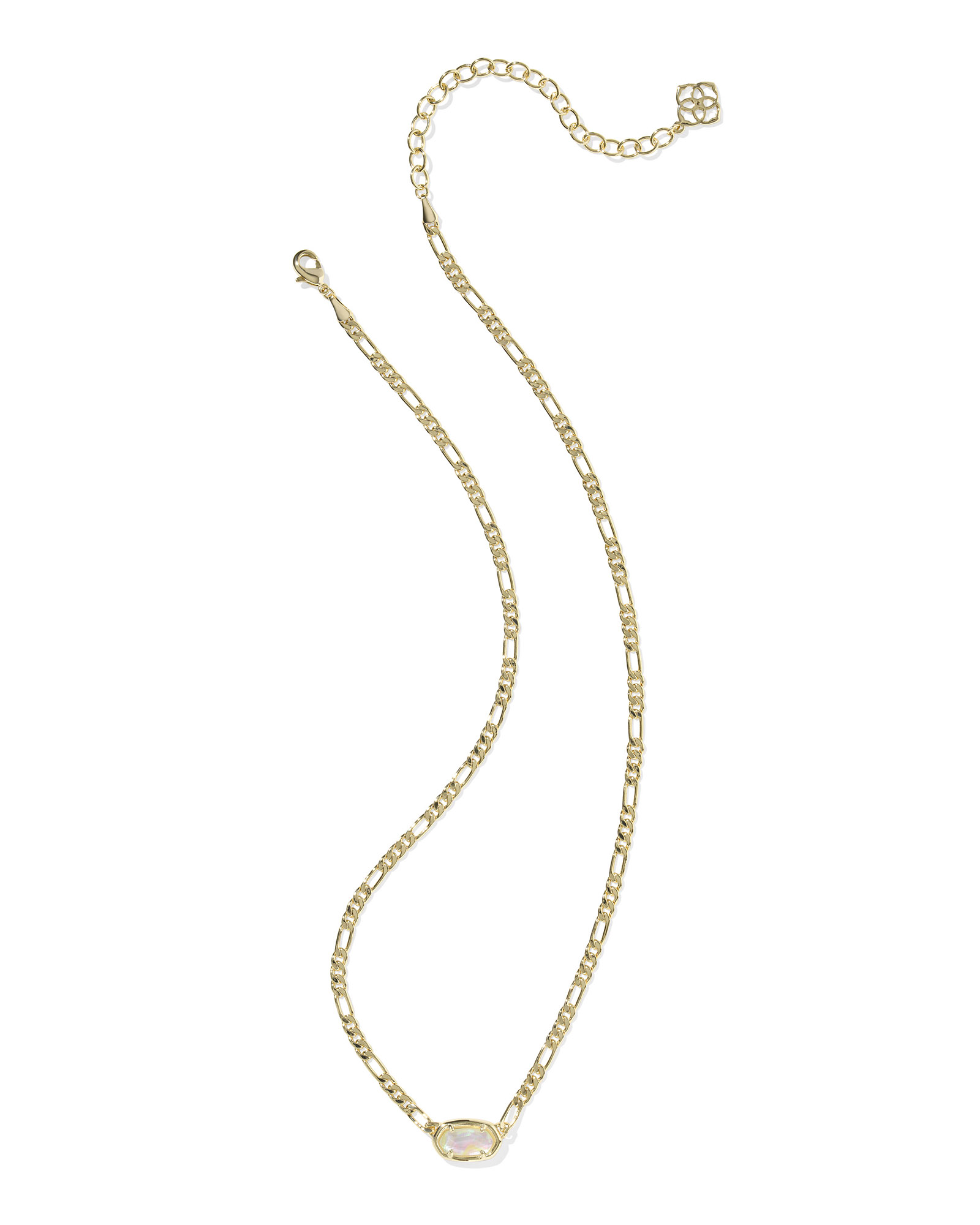 Kendra Scott Elisa Figaro Chain Short Pendant Necklace