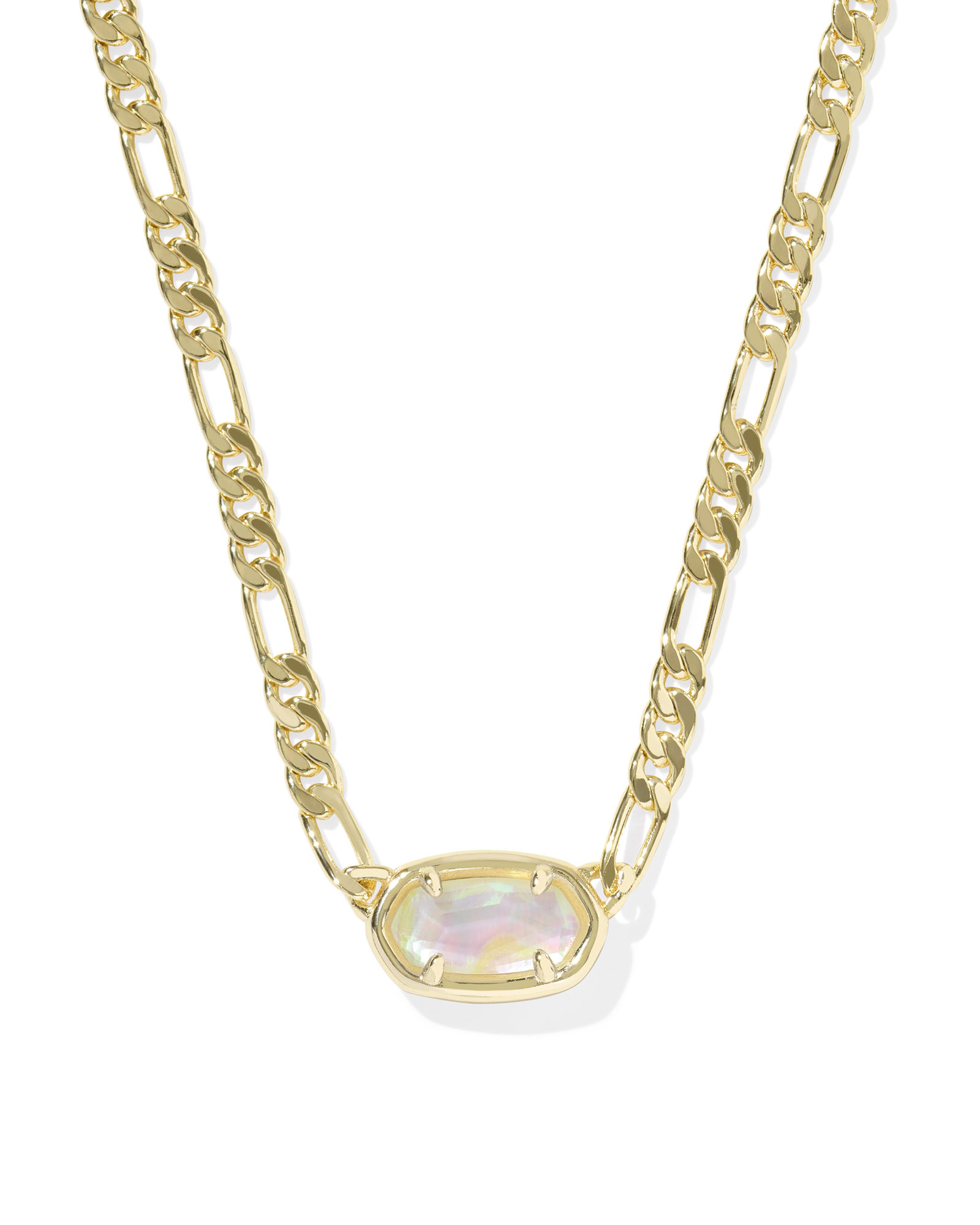Kendra Scott Elisa Figaro Chain Short Pendant Necklace