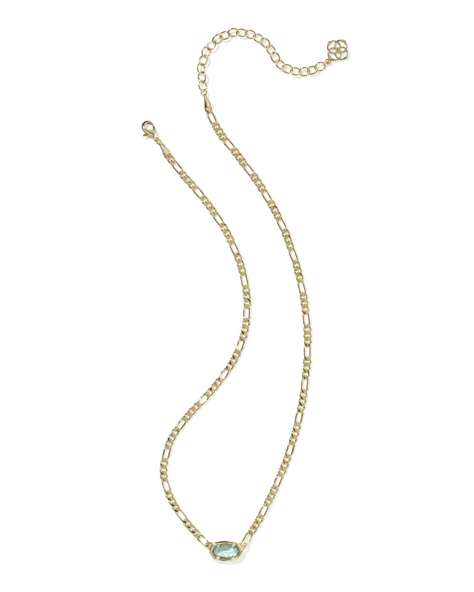 Kendra Scott Elisa Figaro Chain Short Pendant Necklace