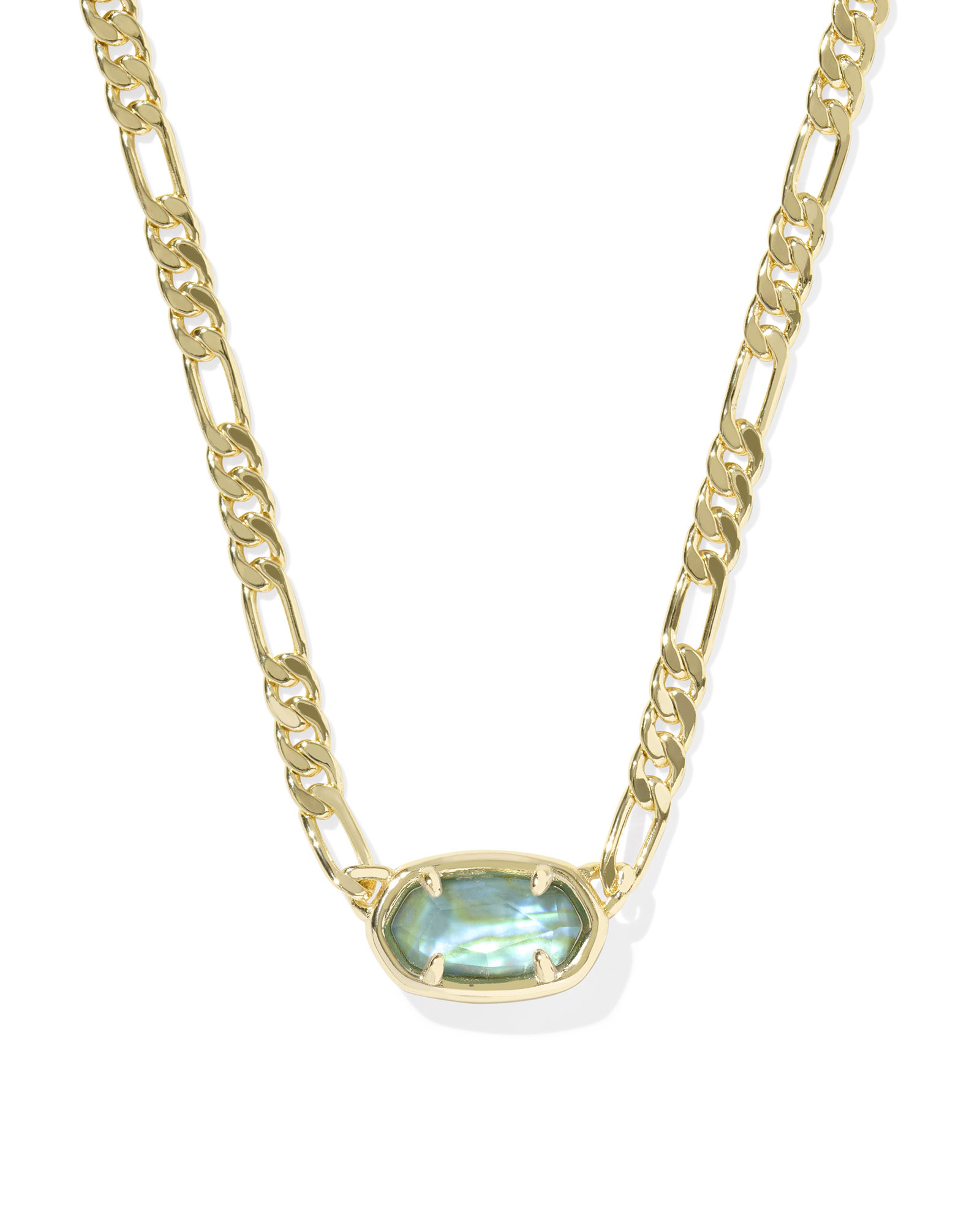 Kendra Scott Elisa Figaro Chain Short Pendant Necklace